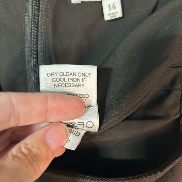 Ellen Tracy Skirt Size 14 Knee Length Brown Wool Work Business. School Girl - Picture 7 of 10